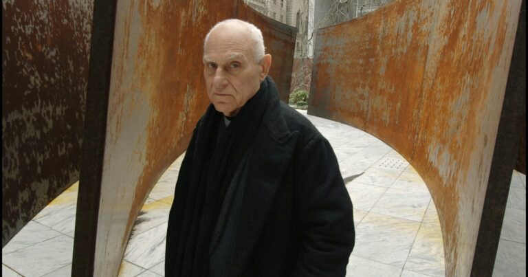Richard Serra, a Giant of American Sculpture, Dies at 85