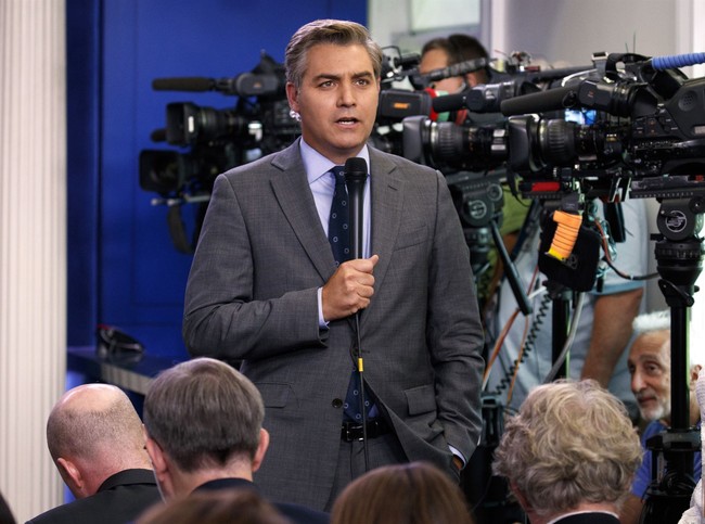 'Extraordinary': CNN's Jim Acosta Triggered by Poll Showing Most Consider Trump's Presidency a Success