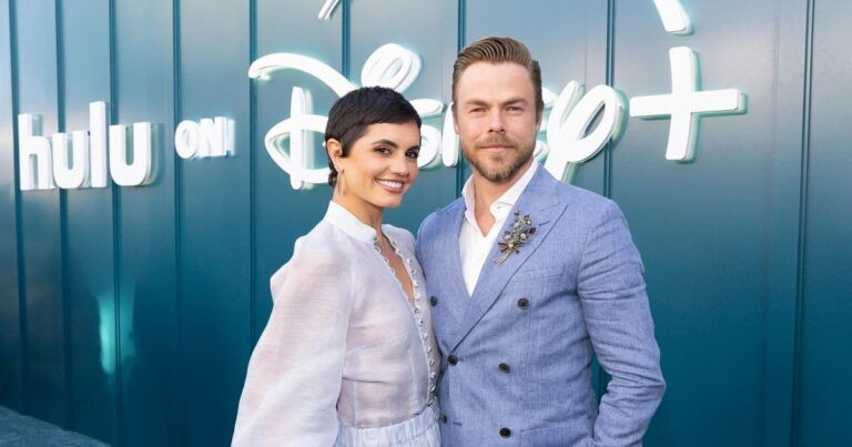 Derek Hough's Wife Joins Him on Red Carpet for 1st Time Post-Brain Surgery