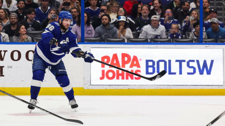 Lightning’s Nikita Kucherov becomes fifth player in NHL history with 100 assists in a season