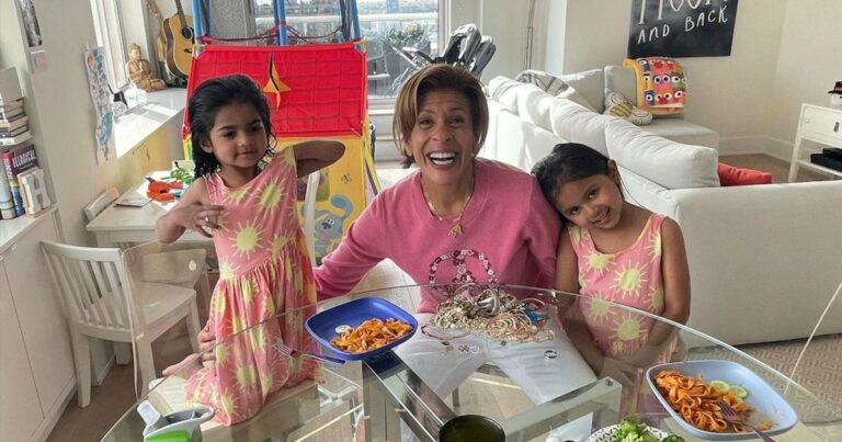 Hoda Kotb Encourages Daughters to Share During Apartment Easter Egg Hunt