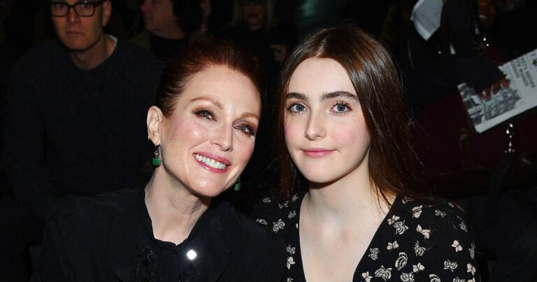 Julianne Moore Shares Rare Pic of Look-Alike Daughter Liv: 'My Baby'