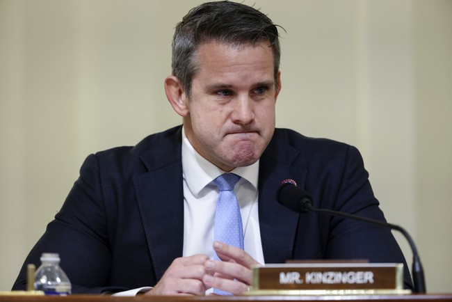 Kinzinger Claims Both Parties Always Accepted Election Results, Promptly Gets Stuffed in a Locker