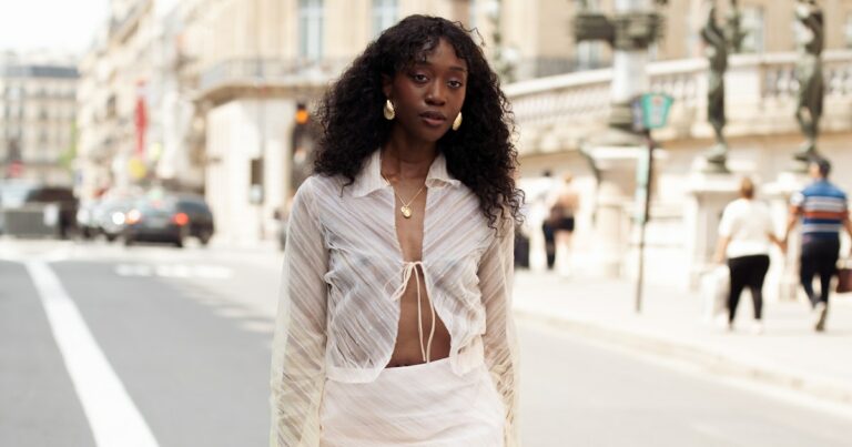 5 Ways to Wear the Sheer Trend Without Feeling Completely Naked