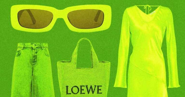 Brat Summer: 12 Slime Green Fashion &amp; Accessories to Shop Now