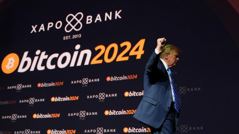 Trump calls for US to be ‘crypto capital of the planet’ in appeal to Nashville bitcoin conference