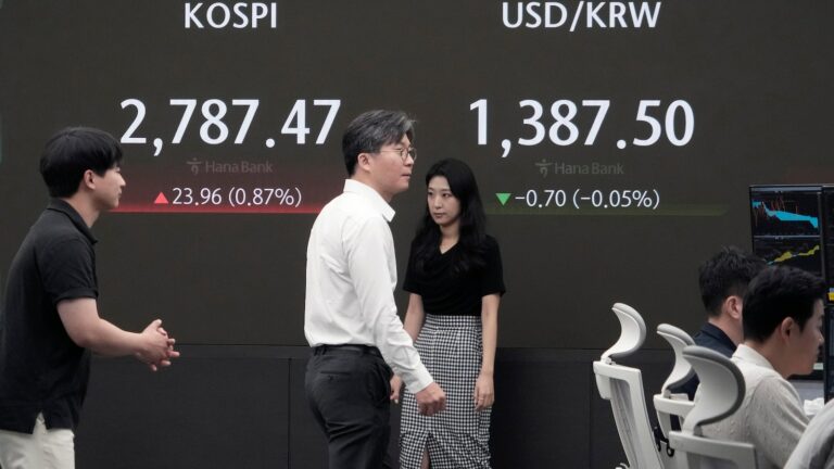 Stock market today: Asian shares are mixed after Wall Street breaks losing streak