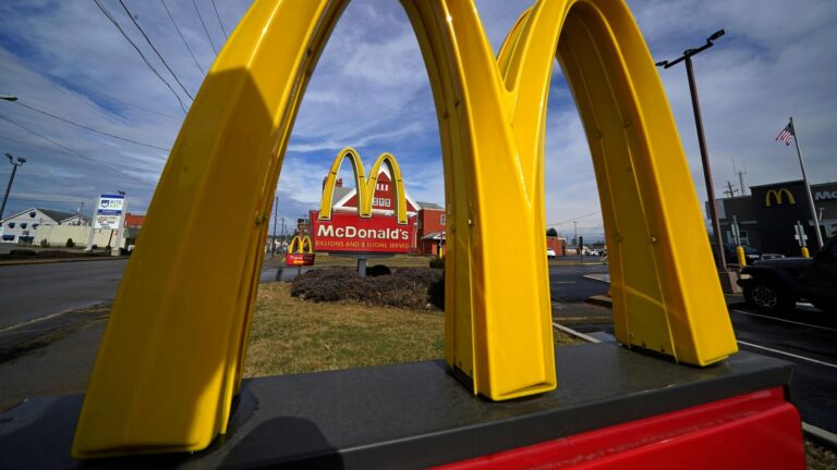 McDonald's same-store sales fall for the 1st time since pandemic, profit slides 12%