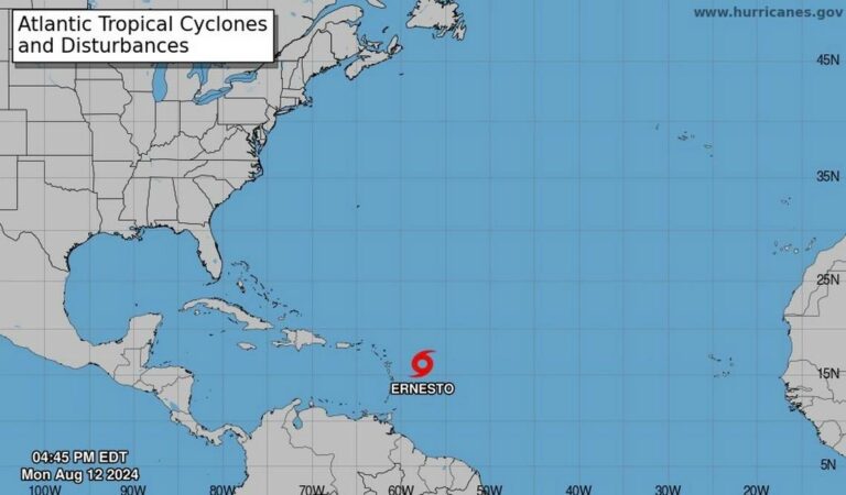 Will the new Tropical Storm Ernesto head to SC? Here’s the latest forecast