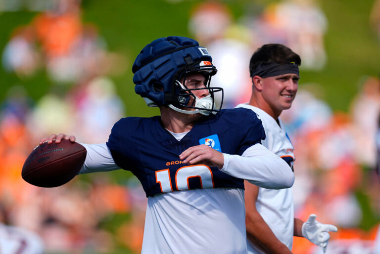 Broncos quarterbacks on rookie chores, handling pressure and the ongoing QB race