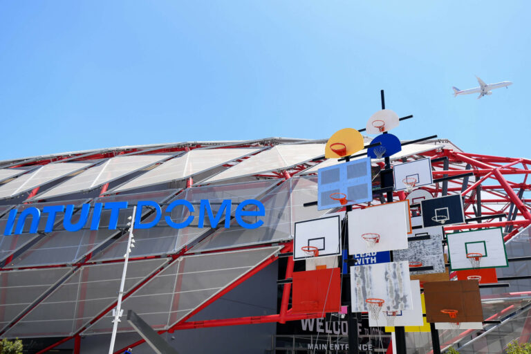 Intuit Dome, new home of LA Clippers, opens with official ribbon cutting