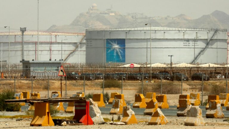 Saudi Arabia's Aramco reports lower half-year profits as economic worries dampen energy prices