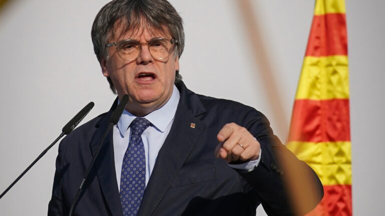 Carles Puigdemont, ex-Catalan leader, returns to Spain after nearly 7 years as a fugitive