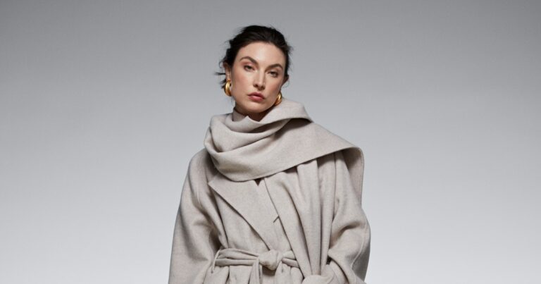 12 Scarf Coats That Are Perfect for a Cozy Fall Mood