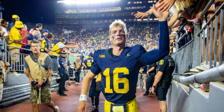 Who is Davis Warren? Michigan's new QB has a story bigger than Texas