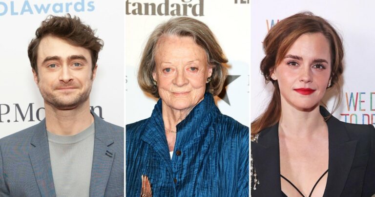 Harry Potter's Dan Radcliffe, Emma Watson and More Remember Maggie Smith