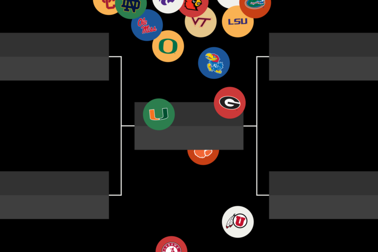 College Football Playoff 2024 projections: The Athletic's 12-team bracket