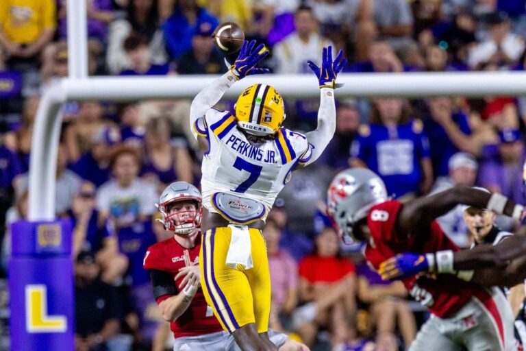 LSU star LB Harold Perkins out for season with torn ACL: Source