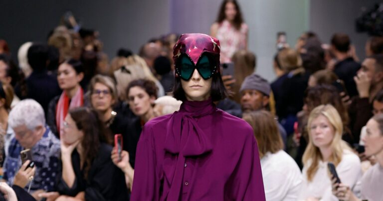 At Prada Spring 2025, a Mashup of Eras & Elegance With Edge