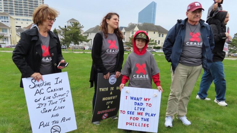 Atlantic City casino workers plan ad blitz to ban smoking after court rejects ban