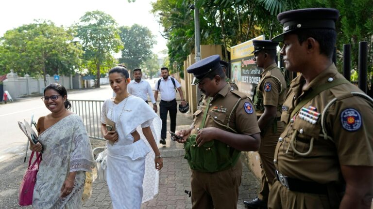 Sri Lankans vote in a presidential election that will decide how it recovers from economic crisis