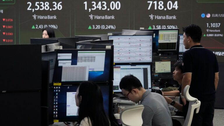 Stock market today: Asian shares are trading mixed as investors gauge inflation data