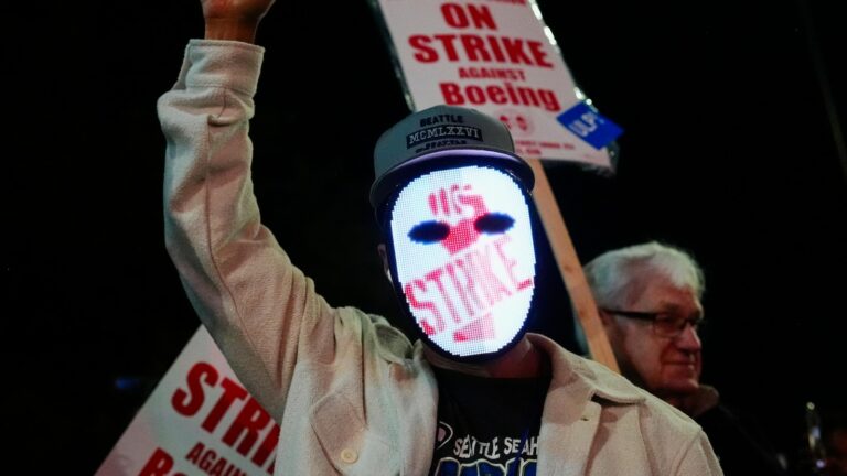 Boeing factory workers go on strike after rejecting contract offer