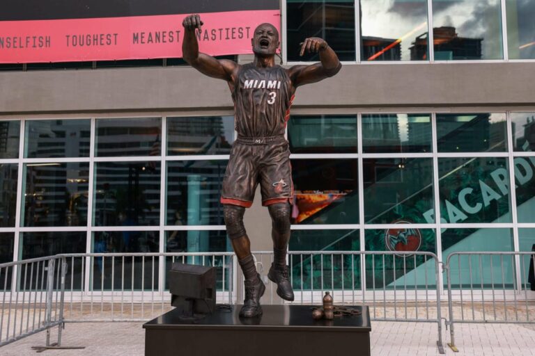 Dwyane Wade addresses Heat statue criticism: 'I care, but I don’t'