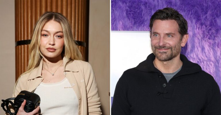 Gigi Hadid Says Bradley Cooper 'Is on Dad Duty' During VS Fashion Show