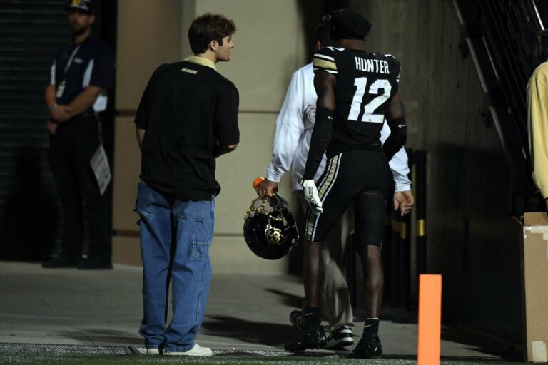 Colorado star Travis Hunter questionable to return with shoulder injury vs. Kansas State