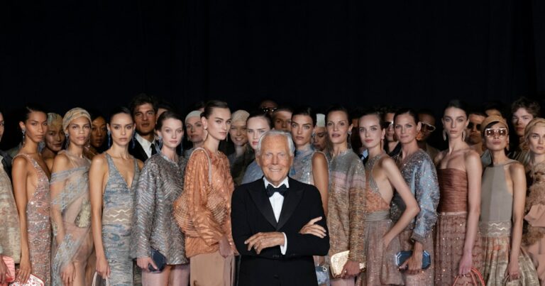 Giorgio Armani Takes New York for Spring 2025