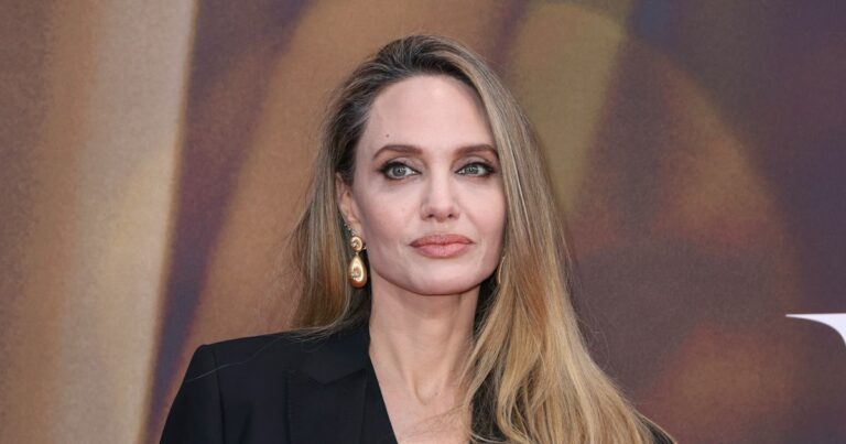 Angelina Jolie's 'Maria' Premiere Tuxedo Self-References a Look From 2014