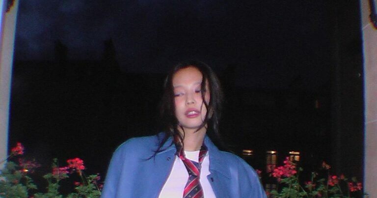 Blackpink's Jennie Kim Taps Into Her Academic Side With a School Girl Look