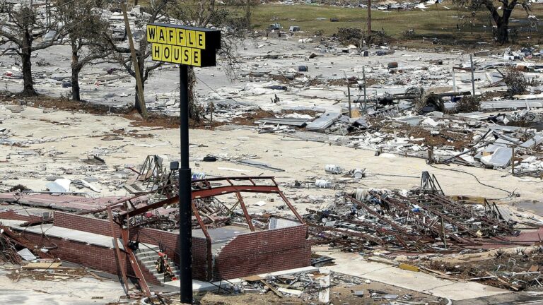 How Waffle House helps Southerners — and FEMA — judge a storm's severity