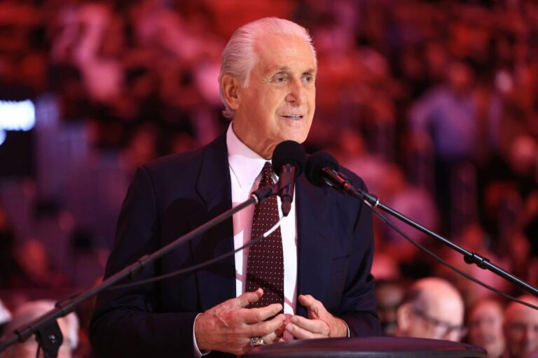 Lakers to add Pat Riley statue outside Crypto.com Arena