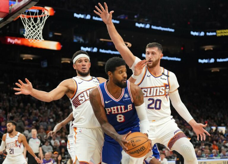 Paul George's Sixers debut brings some much needed hope, even in another loss to the Suns