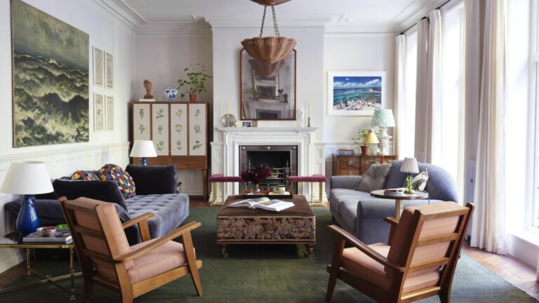 Beata Heuman Shows Her Serious Side in a Landmark London Town House