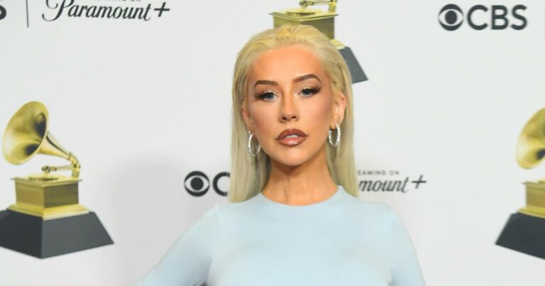 Christina Aguilera Poses Topless to Celebrate Her 44th Birthday 