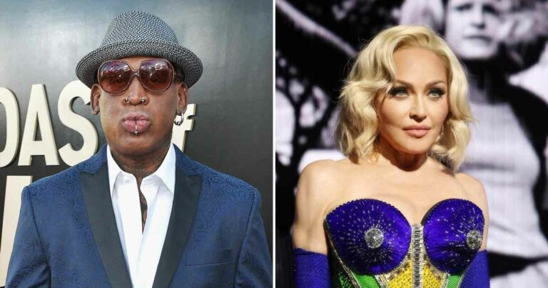 Dennis Rodman’s Dating History: Madonna, Carmen Electra and More