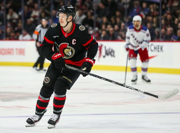 Senators owner Michael Andlauer suggests Rangers-Brady Tkachuk talk could be 'soft tampering'