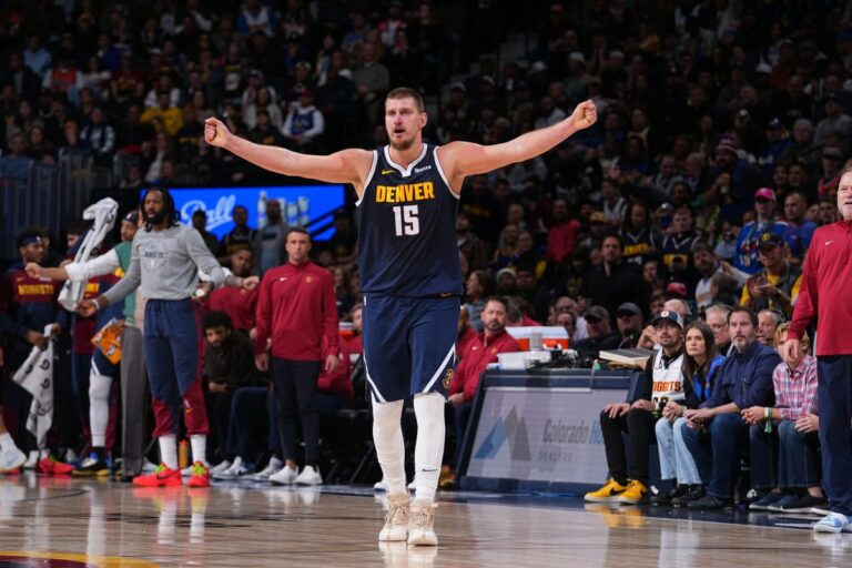 Nikola Jokić records 139th triple-double, breaking tie with Magic Johnson for third-most in NBA history