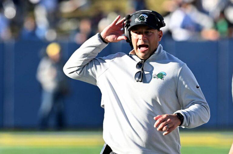 Tulane coach Jon Sumrall intends to stay put as UNC remains in contact with Bill Belichick