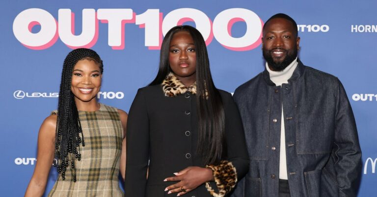 Gabrielle Union & Dwyane Wade Join Daughter Zaya For Family Red Carpet Outing