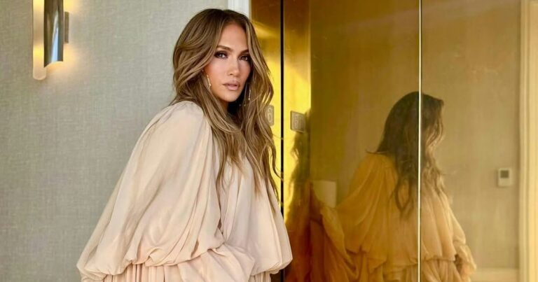 Jennifer Lopez's Nude Boho Look Is All About Her Killer Legs