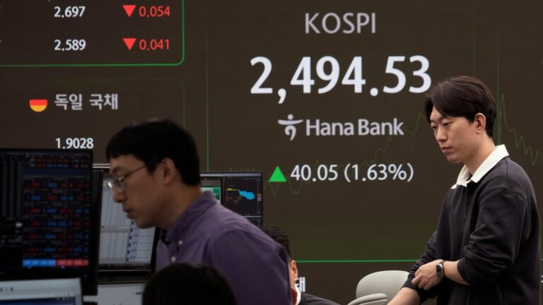 Stock market today: Asian shares rise after tech stocks pull Wall Street to another record