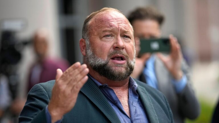 Alex Jones keeps Infowars for now after judge rejects The Onion's winning auction bid