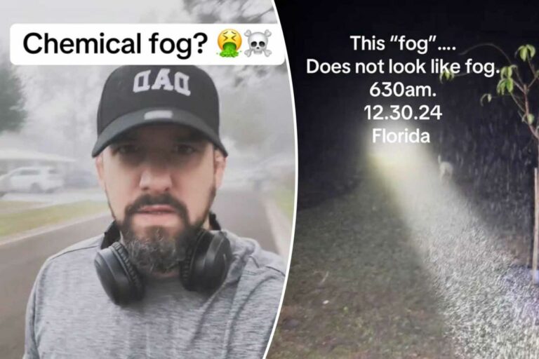 Americans alarmed by ‘chemical fog’ spreading across the US: Phenomenon sparks bioweapon conspiracy theories after drone sightings