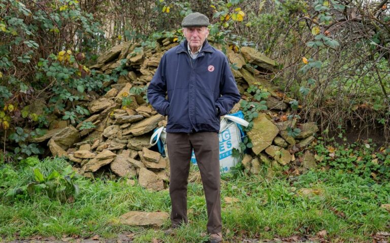 Elderly farmer threatened by council after knocking down ‘historic’ wall he built himself