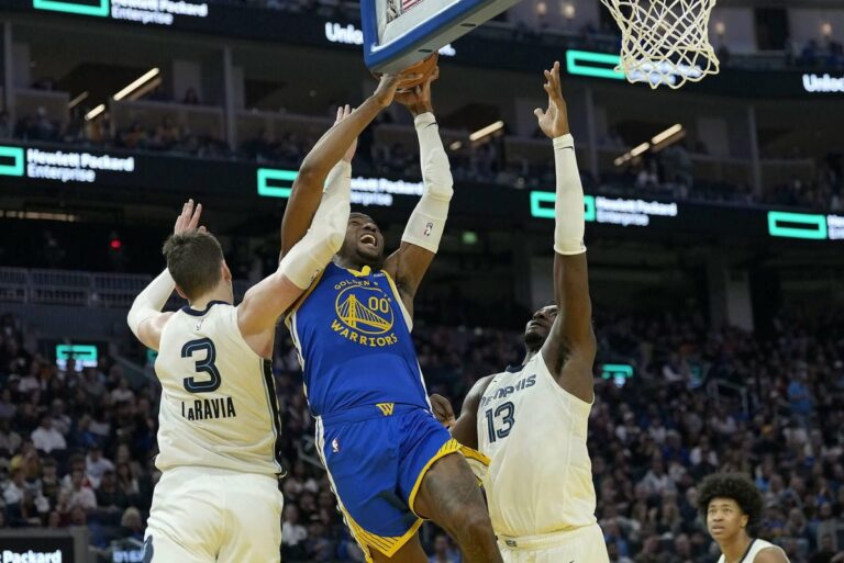 Warriors beat Grizzlies but lose Jonathan Kuminga to 'significant' ankle sprain