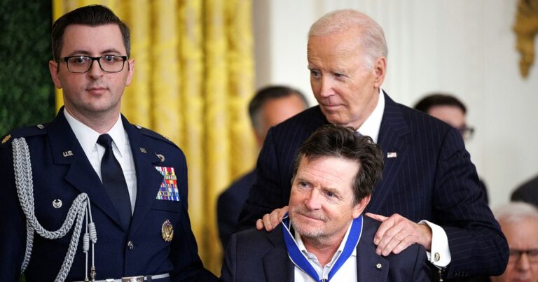 Michael J. Fox Receives Presidential Medal of Freedom